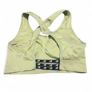 New Balance Green cross back Sports Bra